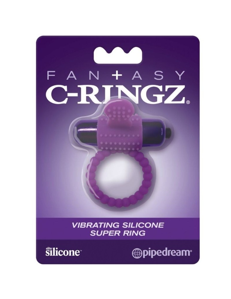 anneau vibrant en silicone fantaisie c-ring_3