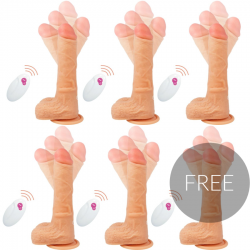 télécommande réaliste cyber silicock mr rick 5 + 1 gratuit