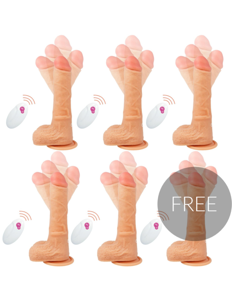 télécommande réaliste cyber silicock mr rick 5 + 1 gratuit