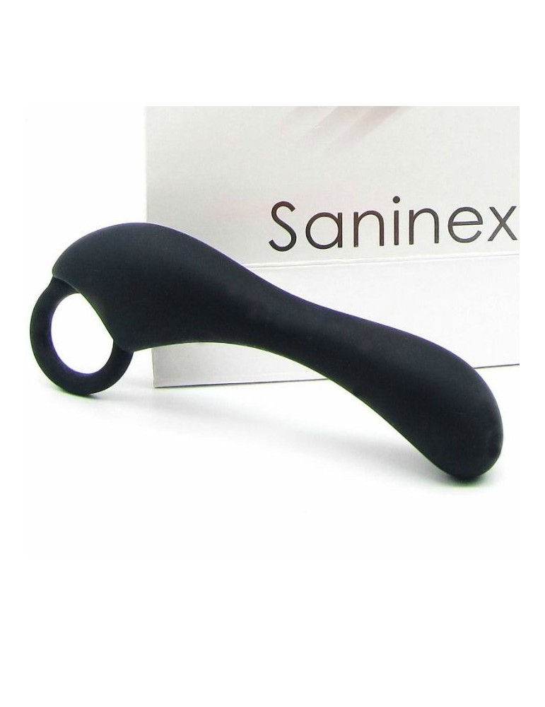 saninex duplex stimulateur sexe anal orgasmique unisexe noir