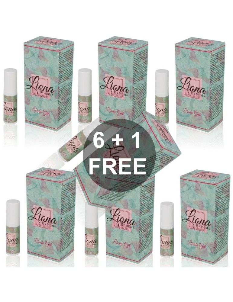 liona by moma free vibrator gel liquide libido 6 + 1
