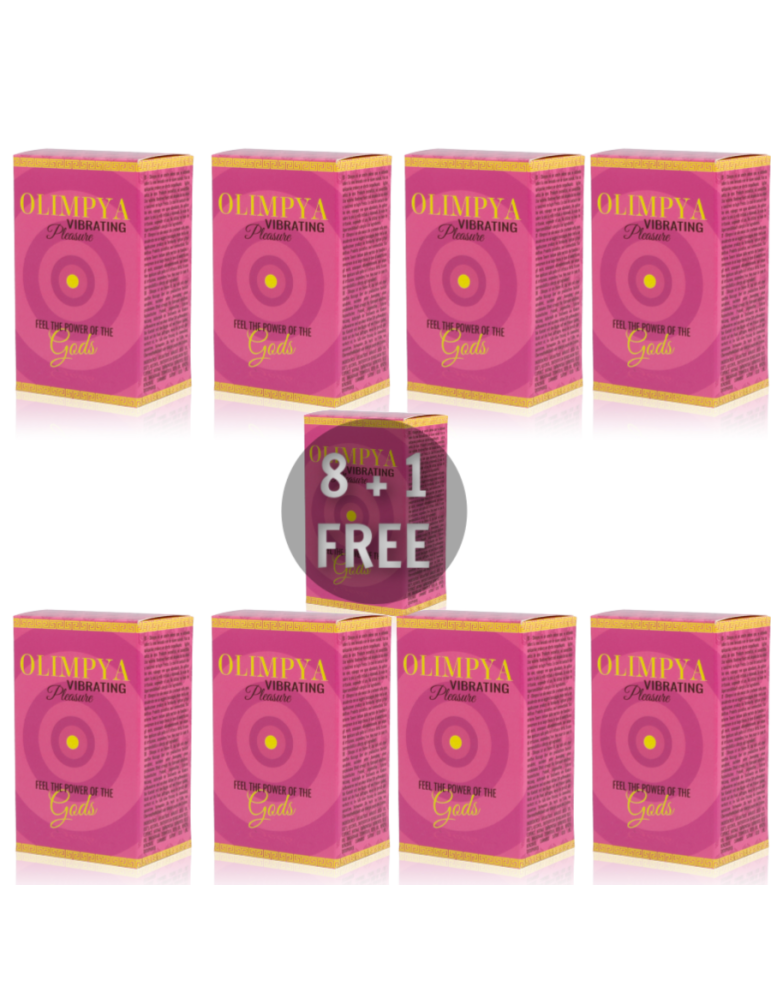 olimpya plaisir vibrant puissant pouvoir stimulant 8 + 1 gratuit