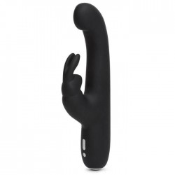 vibromasseur point g slimline noir happyrabbit