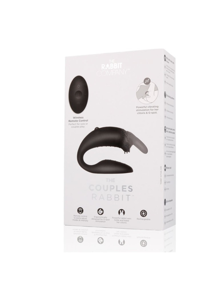 rabbit télécommandé coubles by we vibe noir