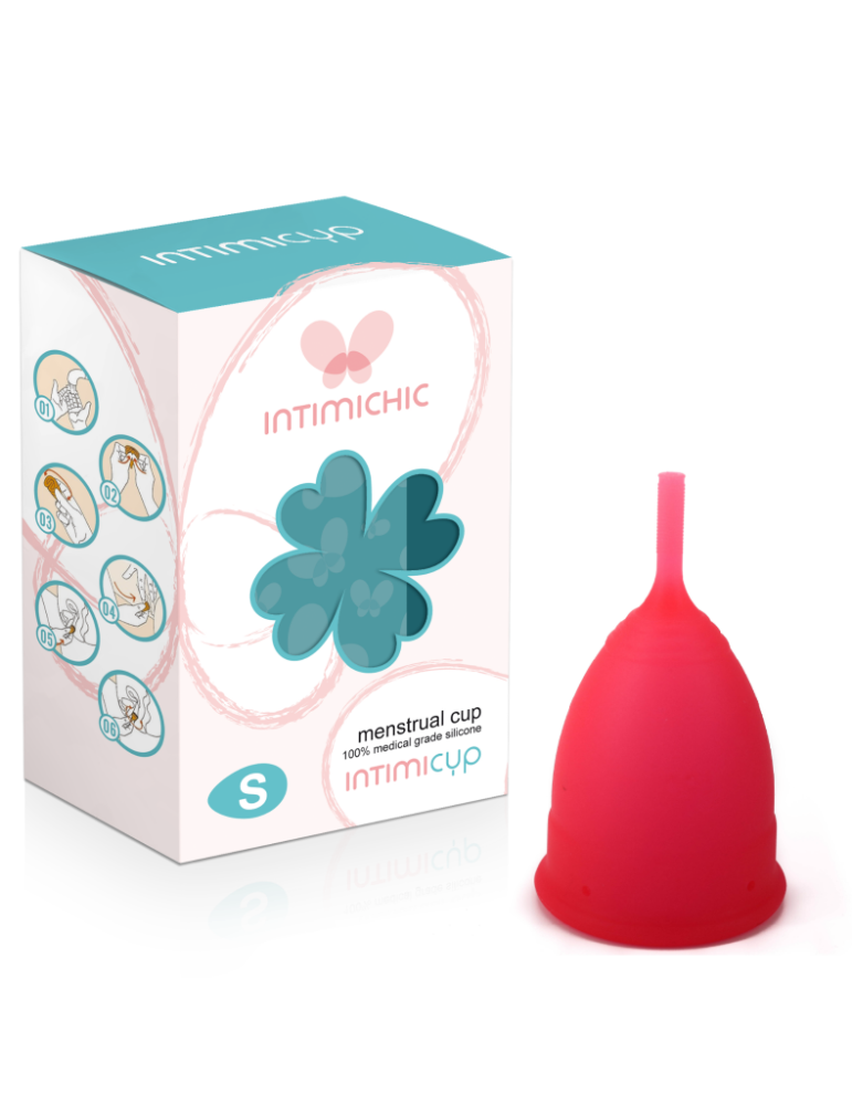 coupe menstruelle intimichic silicone médical s 6 + 1 gratuit