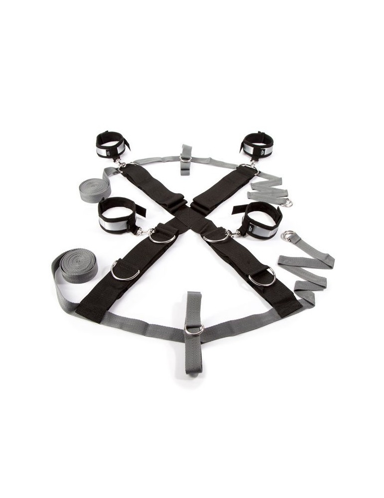 ensemble de retenue de lit polyvalent cinquante nuances de gris_2