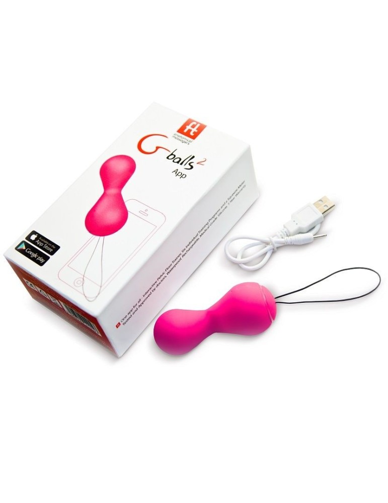 entraînement pelvien avancé g-balls 2 rose