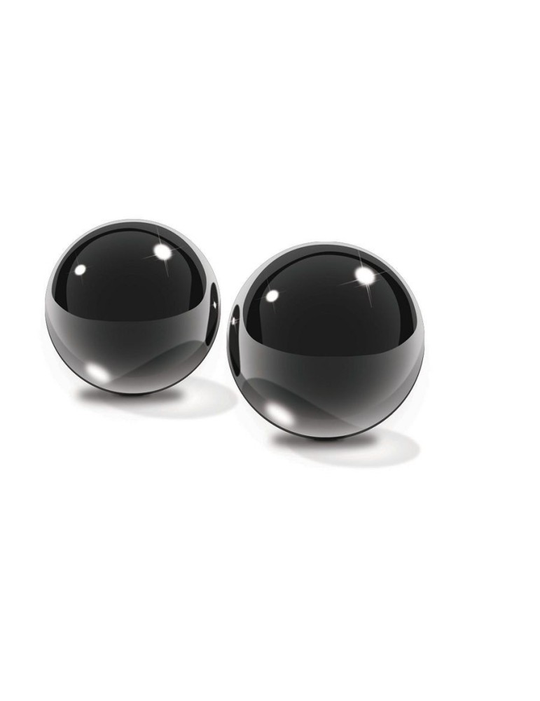 fetish fantasy édition limitée ben-wa medium balls noir crystal