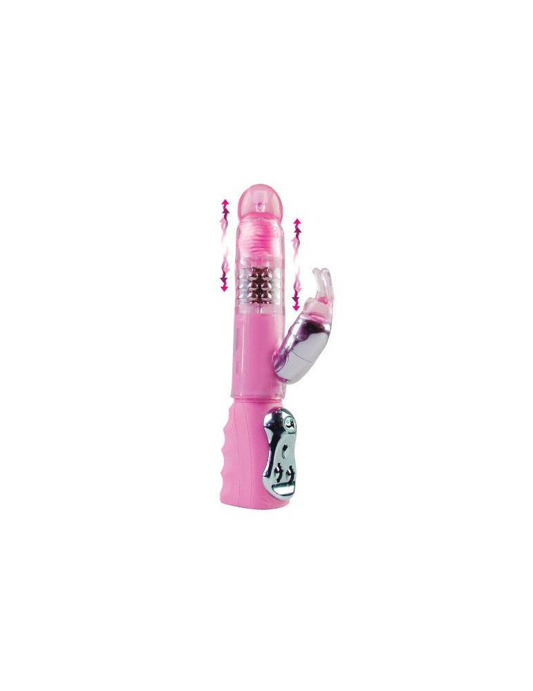 vibromasseur passion oscillateur et rotateur rose_3