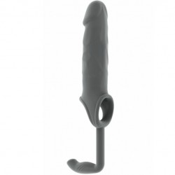 Extension pénis sono ajouter 3,5 cm + plug anal n19 gris