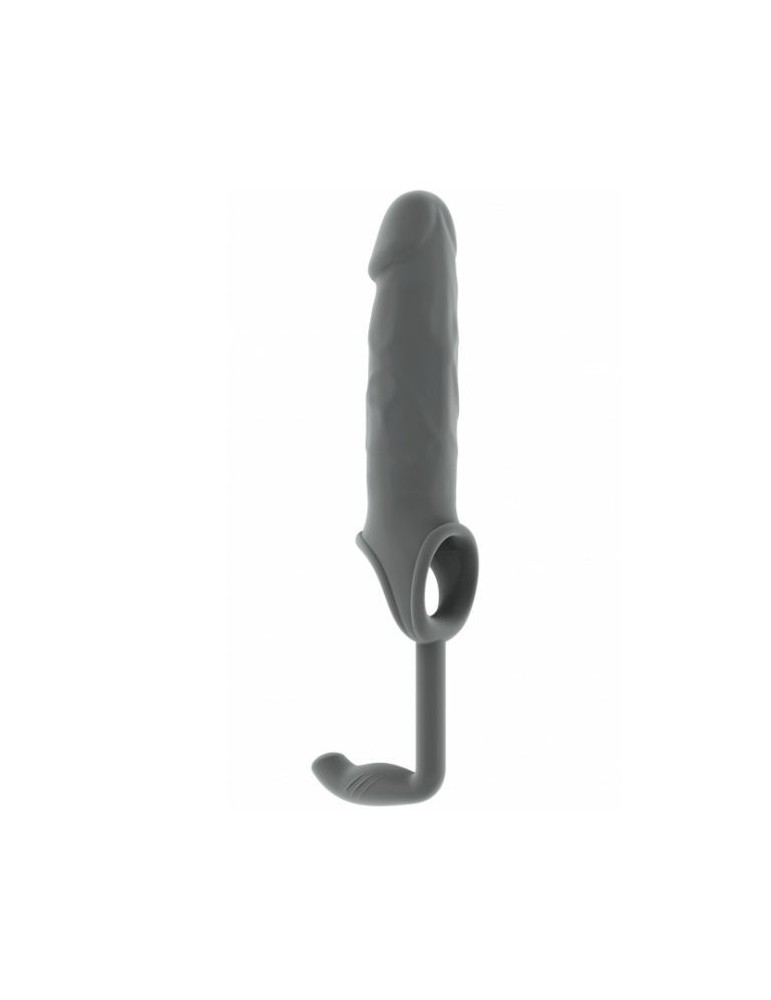 extension pénis sono ajouter 3,5 cm + plug anal n19 gris