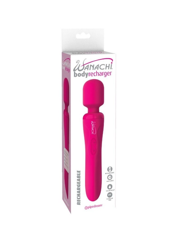 masseur rechargeable wanachi rose