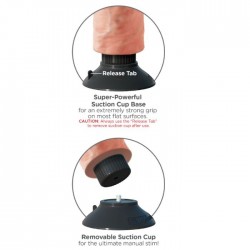 gode vibrant king cock 17,78 cm naturel_4