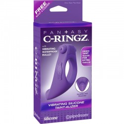 Anneau en c fantaisie en silicone vibrant taint-alize