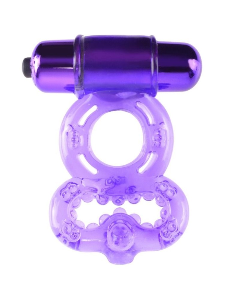 fantaisie c-ring infinity super ring anneau vibrant lilas