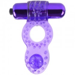 anneau vibrant super purple ball-banger fantasy c-ringz