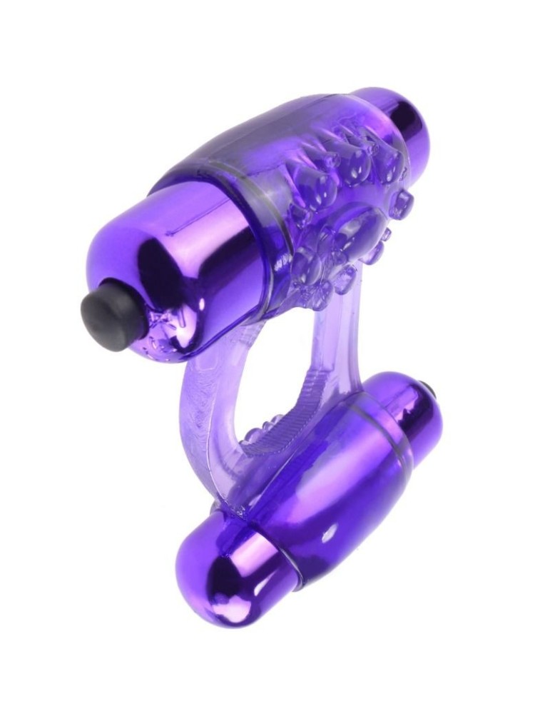 anneau vibrant super double fantasy c-ringz - violet_2
