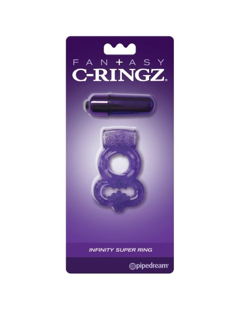 fantaisie c-ring infinity super ring anneau vibrant lilas_3