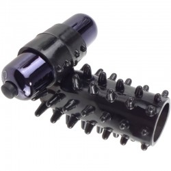 manchon de pénis vibrant fantaisie c-ringz noir_3