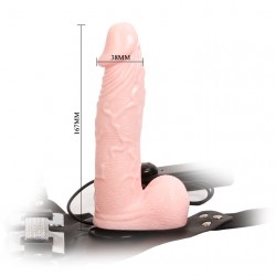 vibromasseur de harnais de partenaire de sexe baile 16,7 cm_4