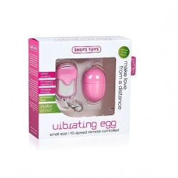 télécommande mini oeuf vibrant 10 vitesses rose