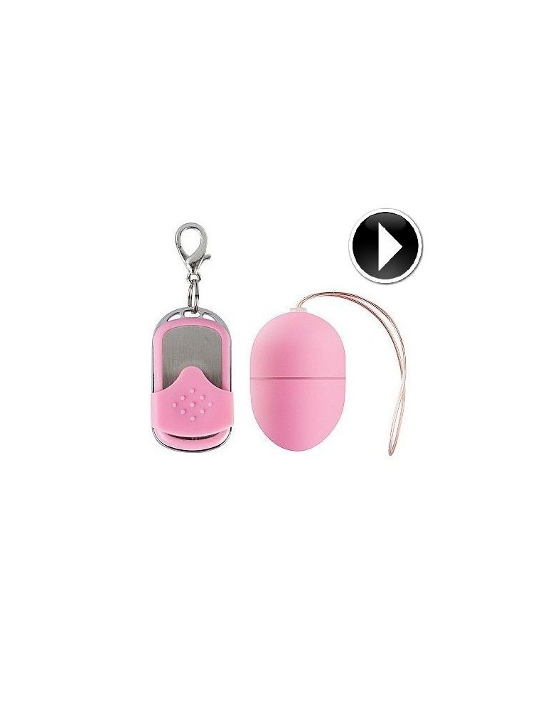 télécommande mini oeuf vibrant 10 vitesses rose_2