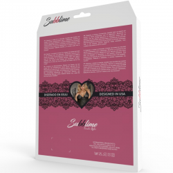 subblime queen plus nuisette rouge avec noeud et paillettes_4