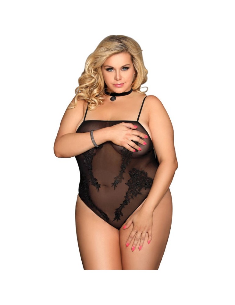 broderie florale subblime queen plus teddy_2