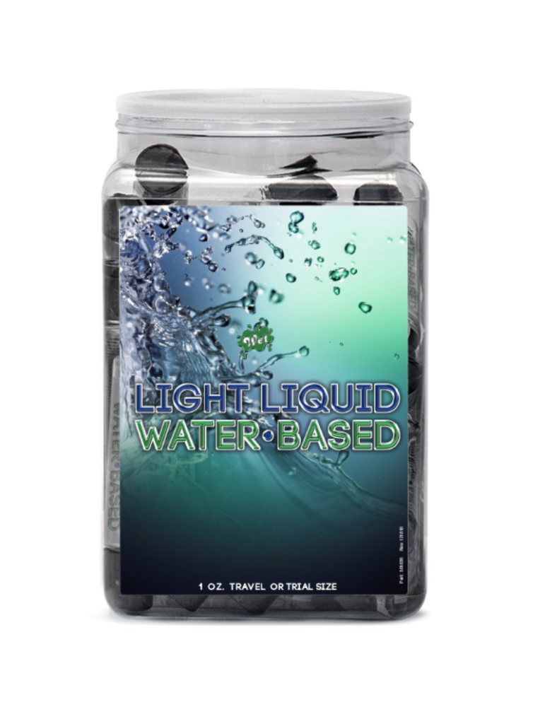 bol de lubrifiant à base d'eau léger humide 36 x 30 ml