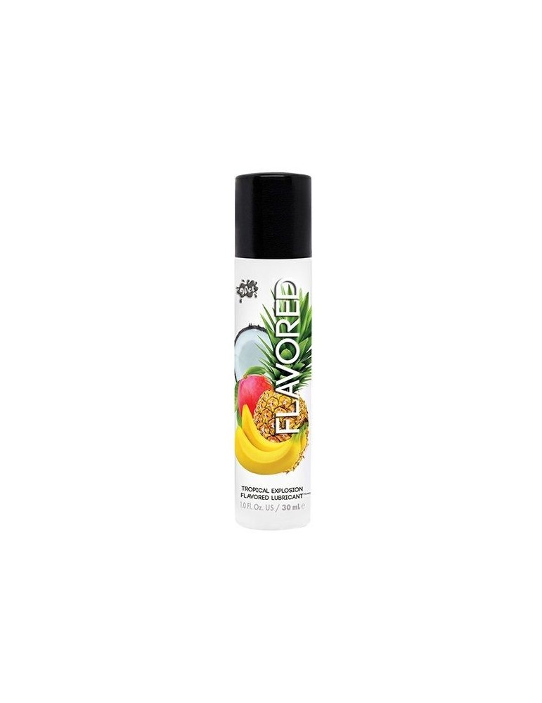 lubrifiant d'explosion tropicale à saveur humide 30 ml