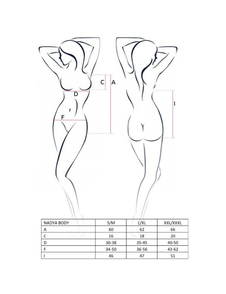 passion femme nadya teddy noir taille / x_4