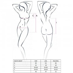 passion femme nadya teddy noir taille / x_5