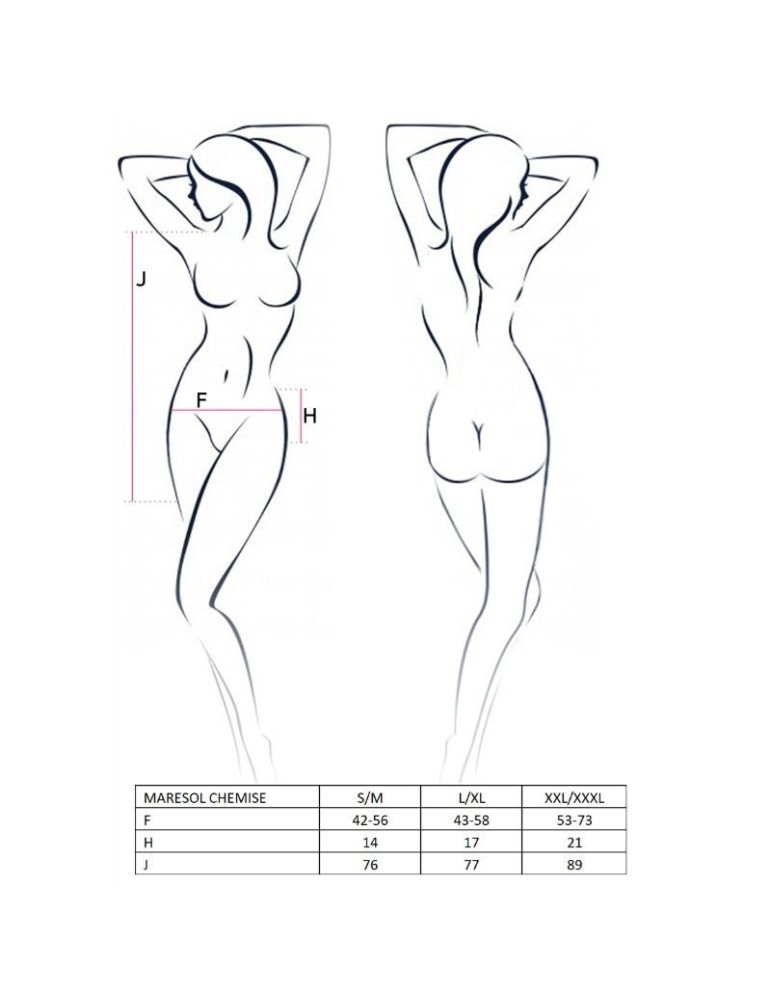 passion femme maresol chemise noir taille / x_7