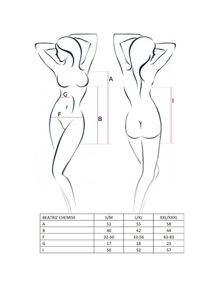 passion femme beatriz chemise noir taille / x_3