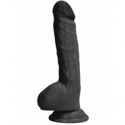 gc réaliste noir gode 19 cm