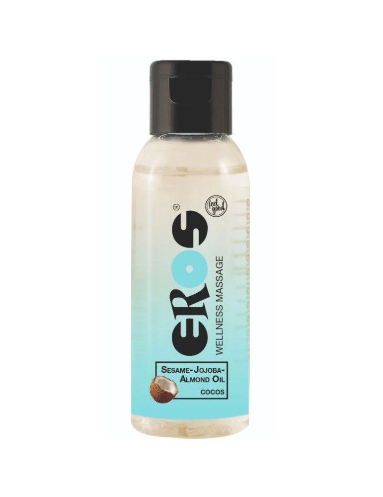 huile de massage à la noix de coco bien-être eros 50 ml
