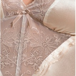 chemise et string passion lotus