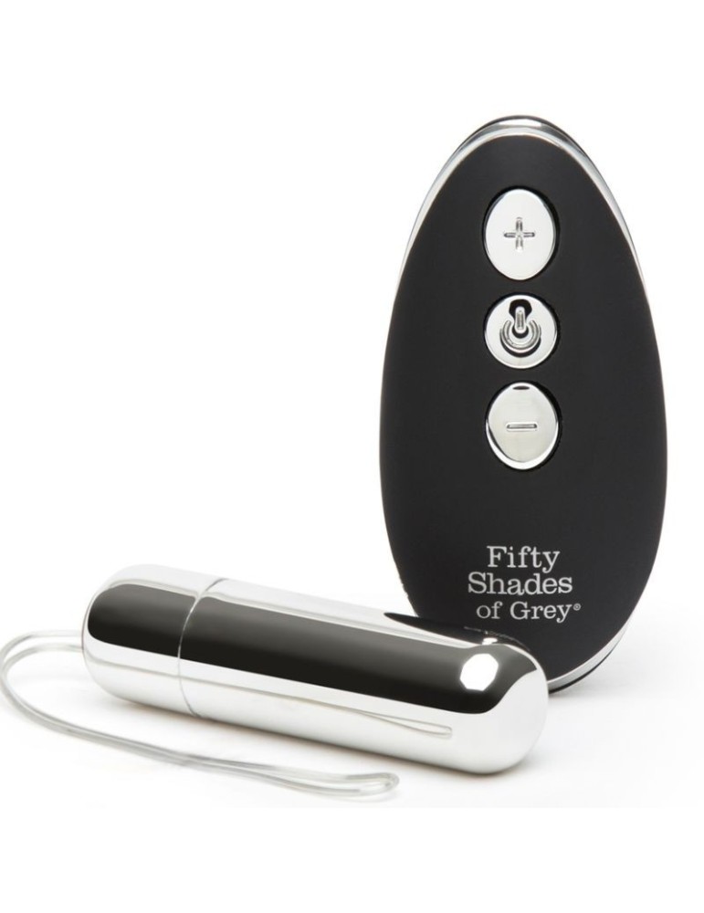 cinquante nuances de balle grise avec un contrôleur vibrants implacable