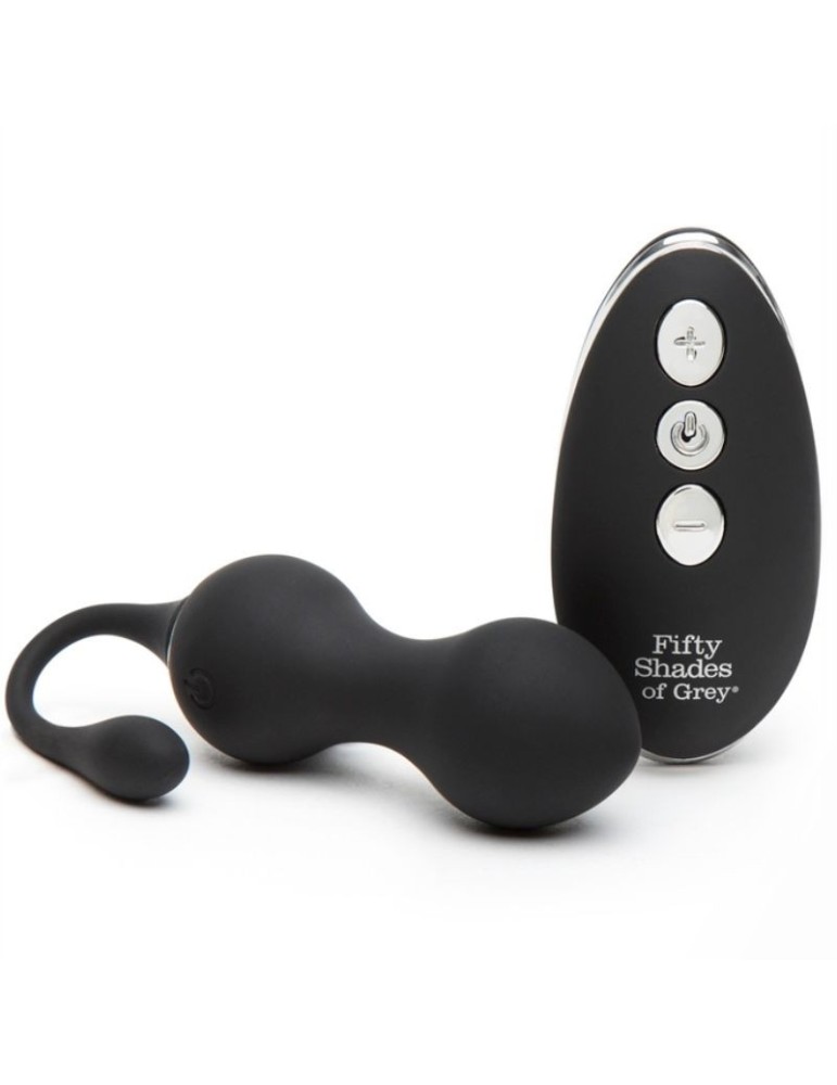 cinquante nuances de boules grises télécommandent des vibrations implacables