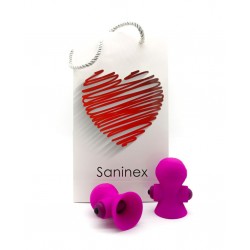 stimulateur de mamelon rose du monde d'aspirateur saninex