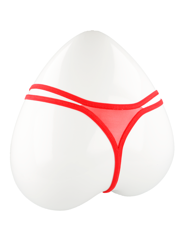 hana string ouverture de noël rouge taille unique 08_2