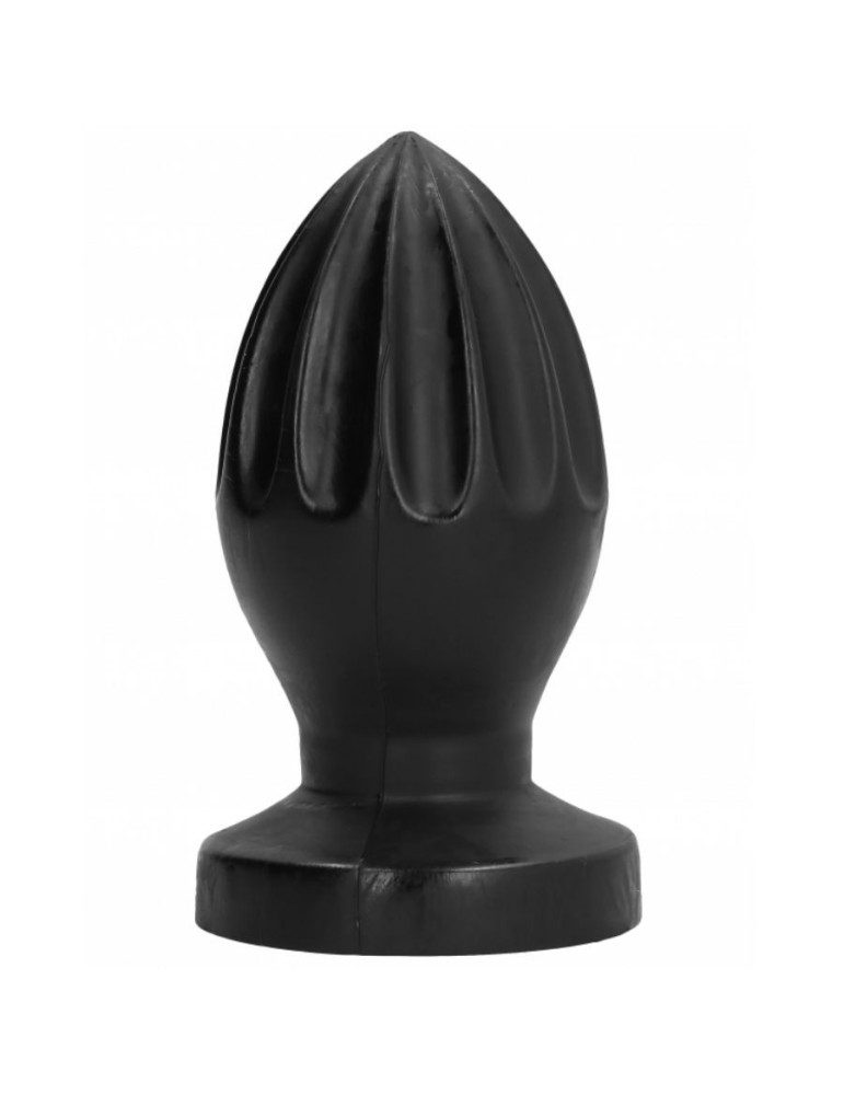 plug anal tout noir souple 12 cm_2