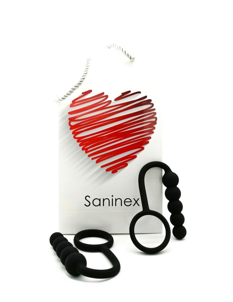 plug anal saninex duplo avec anneau