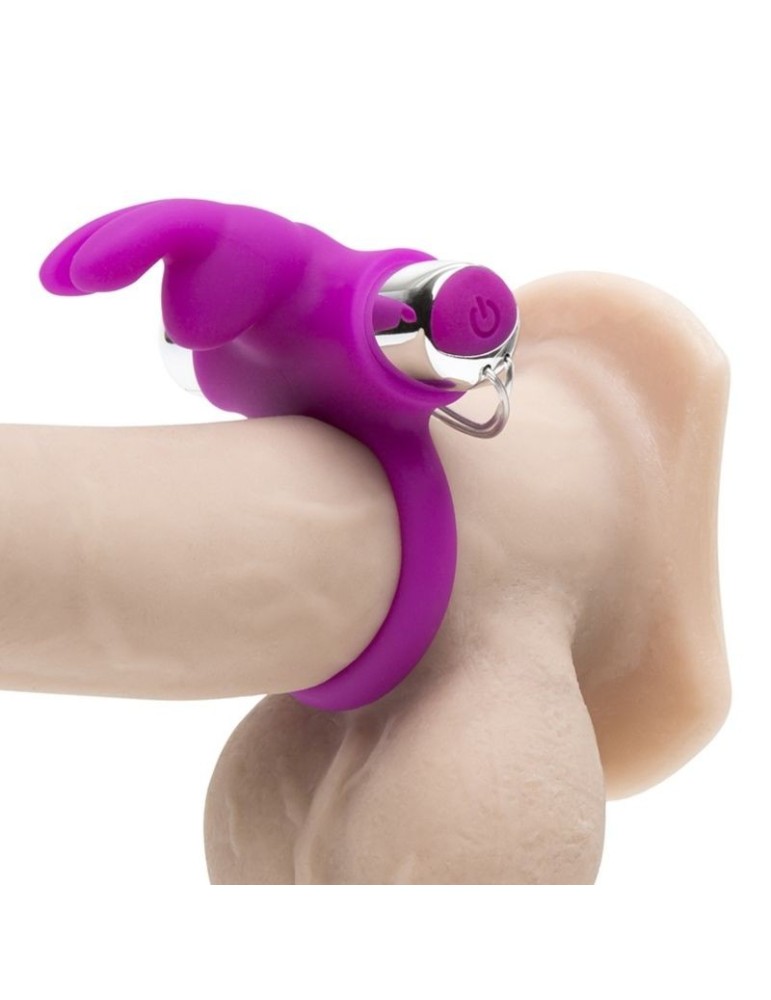 anneau vibrant télécommandé lilas happy rabbit_3