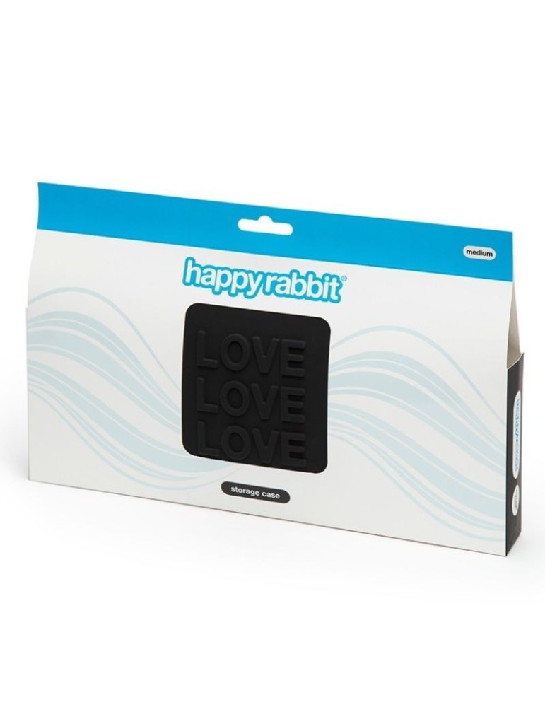 sac de transport happy rabbit en silicone noir moyen_5