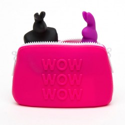 petit sac de transport en silicone rose happy rabbit_5