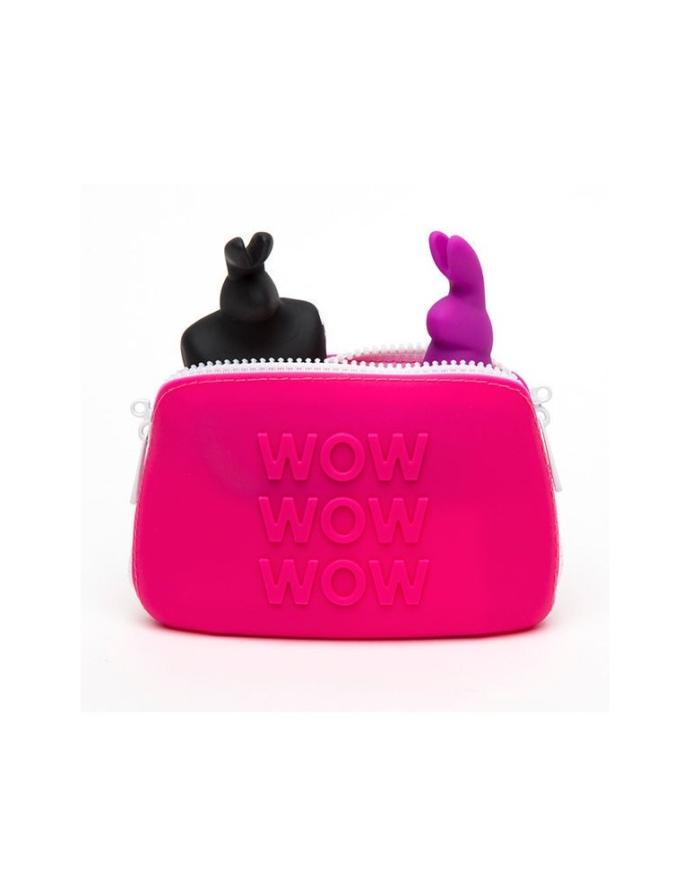 petit sac de transport en silicone rose happy rabbit_5