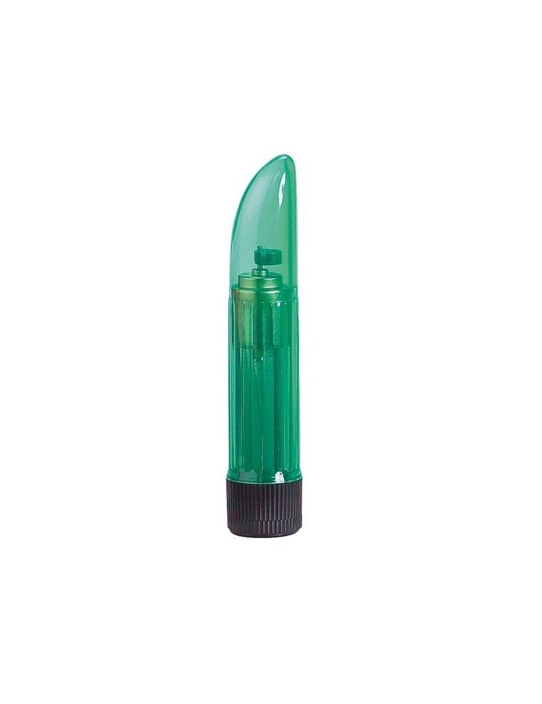 sevencreations vibromasseur transparent lady green