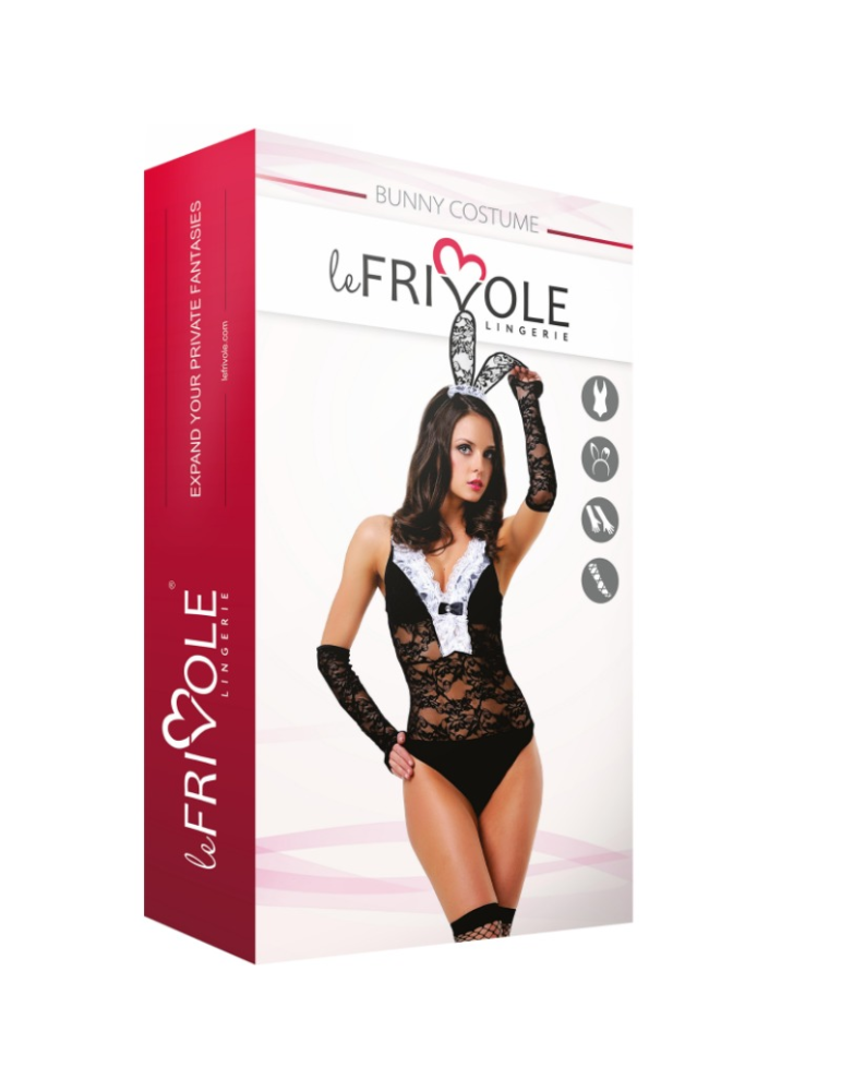 le frivole - déguisement lapin sexy 4 pièces_7