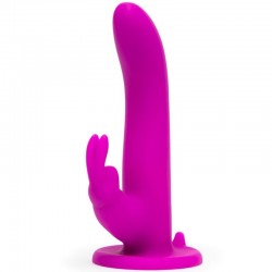 sangle vibrante rechargeable happy rabbit sur harnais_4